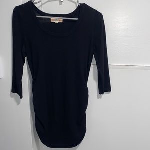 Pink Republic half sleeve black dress — size medium